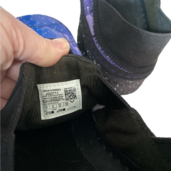 Merrell Mens Hut Moc Nylon Quilted slip on Sz 11 - Picture 5 of 7